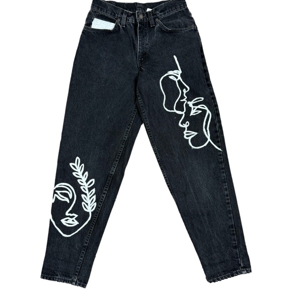 Levi's Denim - RARE VTG Levi’s 560 Student (made in USA) Customized Hi-Rise Mom Jeans